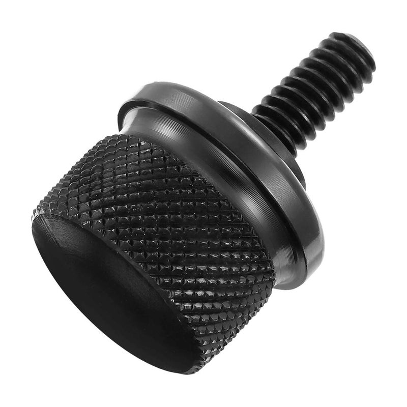 PBYMT Black Rear Fender Seat Bolt Tab Screw Compatible for Harley Davidson Softail Dyna Sportster Touring Street Glide Electra Road King 1997-2025 - Image 4